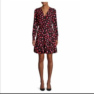 NWT Michael Michael Kors | Petal Crepe Ruffled Wrap Dress